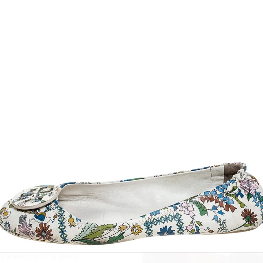 Tory Burch flower flats